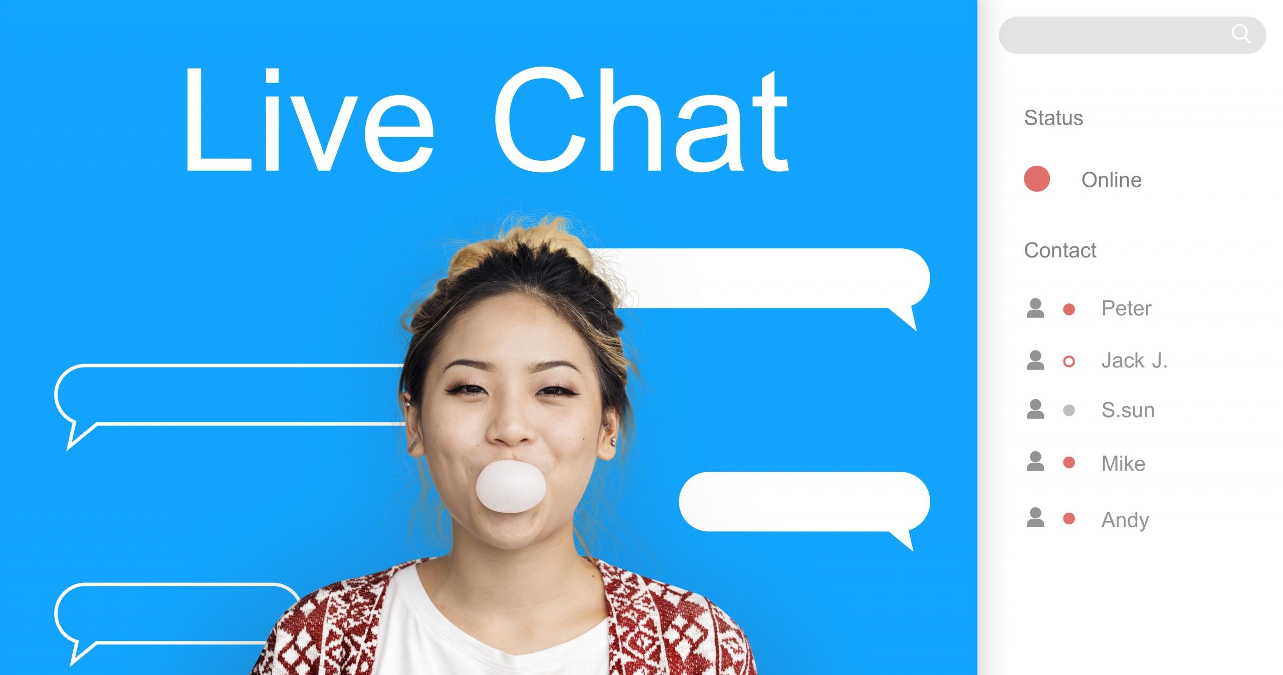 live chat examples